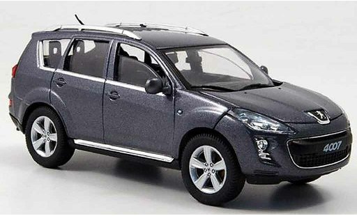Peugeot 4007 Base 1/43 Solido grise collection exklusiv 2007 miniature