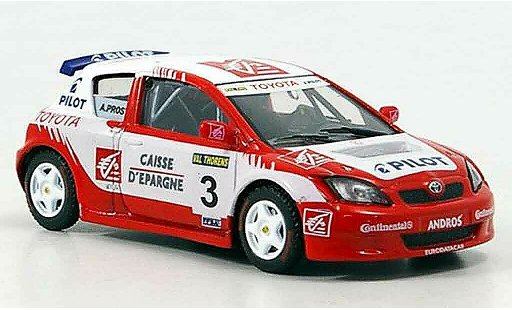 Toyota Corolla Trophee Andros 1/43 Solido a.prost collection exklusiv 2006 miniature