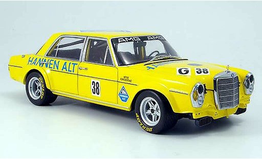 Mercedes 300 6.8 1/18 Minichamps liter amg heyer hockenheim 1971 miniature