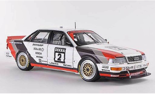 Audi V8 dtm 1/18 Minichamps Quattro No.2 Team SMS Motorsport H.Haupt -Saison 1991 miniature
