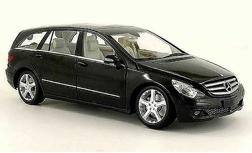 Mercedes Classe R Base 1/18 Minichamps noire 2005 miniature
