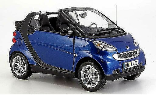 Smart ForTwo Cabrio 1/18 Minichamps 2007 miniature