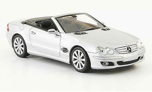 Mercedes Classe SL Base 1/43 Minichamps grise metallisee 2006 miniature