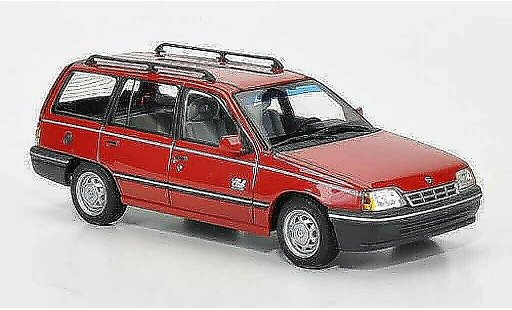 Opel Kadett E Caravan 1/43 Minichamps rouge 1989 miniature