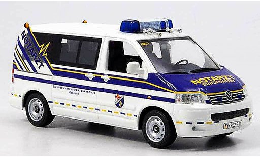 Volkswagen Combi Base 1/43 Minichamps t5 transporter bundeswehr notarzt 2002 miniature