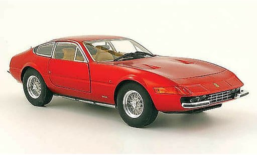Ferrari 365 GTB/4 1/18 Hot Wheels Elite daytona rot-met. serie elite miniature
