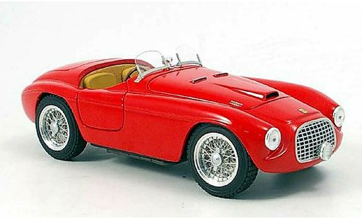 Ferrari 166 MM 1/18 Hot Wheels Elite barchetta rouge serie elite miniature