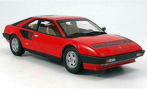 Ferrari Mondial Coupe 1/18 Hot Wheels Elite 8 rouge serie elite miniature