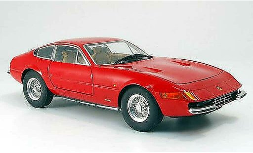 Ferrari 365 GTB/4 1/18 Hot Wheels Elite rouge serie elite miniature
