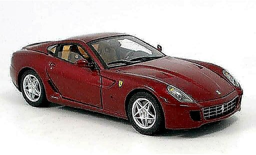 Ferrari 599 GTB 1/18 Hot Wheels Elite fiorano rouge serie elite miniature