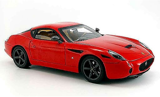 Ferrari 575 GTZ 1/18 Hot Wheels Elite zagato rouge serie super elite miniature