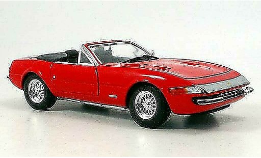 Ferrari 365 GTS/4 1/18 Hot Wheels daytona rouge miniature