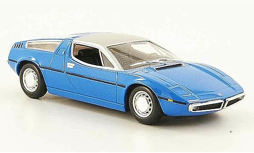 Maserati Bora Base 1/43 Minichamps bleu 1972 miniature