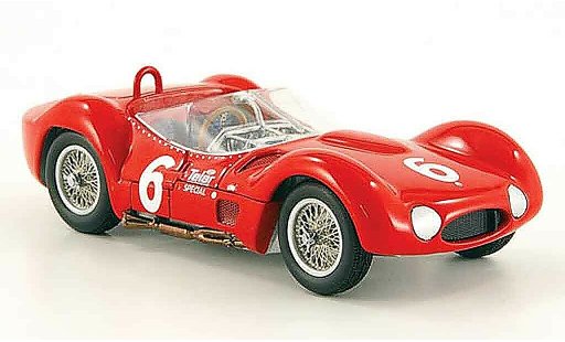 Maserati Tipo Base 1/43 Minichamps 61 birdcage r.penske vainqueur scca 1961 miniature