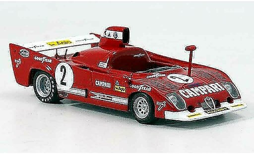 Alfa Romeo 33.3 tt12 1/43 Minichamps 1975 tt 12 no.2 pescarolo vainqueur 1000 km spa miniature
