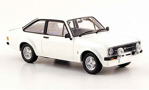 Ford Escort RS 1800 1/43 Minichamps Rally blanche 1975 MK2 miniature
