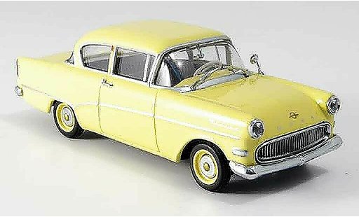 Opel Rekord P1 1/43 Minichamps jaune 1958 miniature