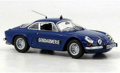 Alpine A110 rallye 1/43 Minichamps Gendarmerie Police (F) 1971 miniature