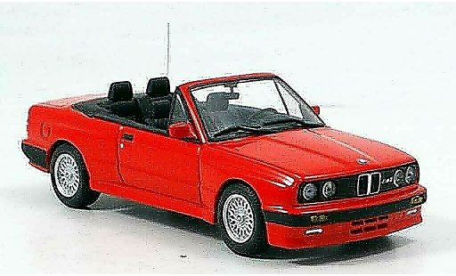 Bmw M3 Cabriolet 1/43 Minichamps E30 3er Cabrio rouge 1988 miniature