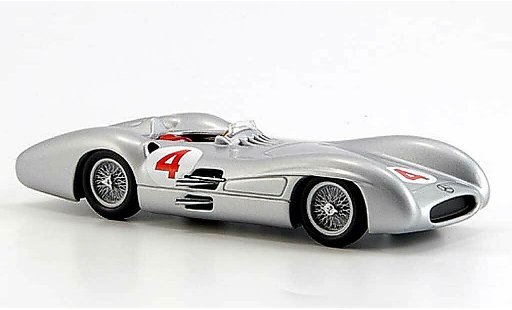 Mercedes W 196 Base 1/43 Minichamps Kling No.4 vainqueur GP Berlin 1954 miniature