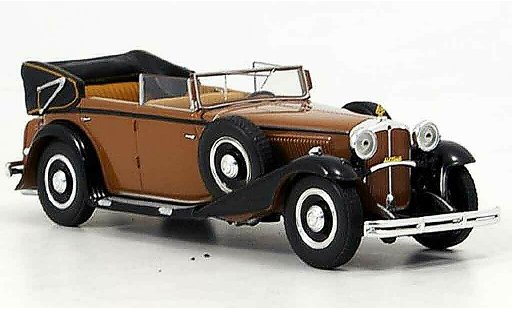 Maybach V12  DS8 Base 1/43 Minichamps V12 DS8 Zeppelin marron 1932 miniature