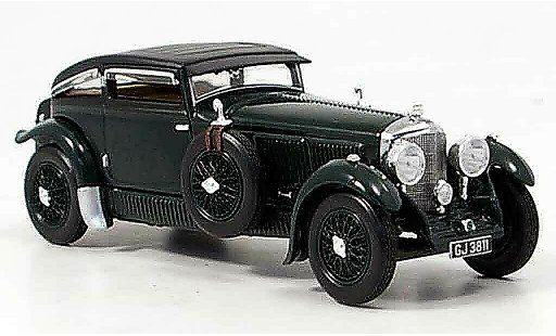 Bentley Speed 6 berline 1/43 Minichamps Liter Gurney Saloon Blue Train Spec. 1 miniature