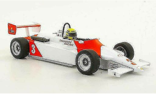 Toyota F1 Ralt RT3 1/18 Minichamps No.3 Theodore Racing A.Senna GP Macau 1983 miniature