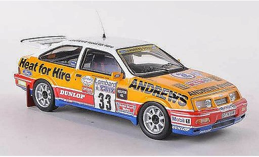 Ford Sierra Cosworth RS 1/43 Trofeu No.33 Andrews Rally Grande-Bretagne 1989 R.Brookes/N.Wilson miniature
