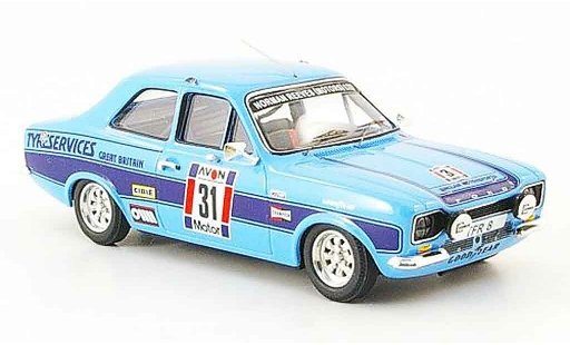Ford Escort RS 2000 1/43 Trofeu No.31 vainqueur Tour of Britain 1975 MK1 miniature