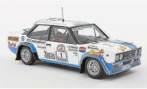 Fiat 131 Abarth 1/43 Trofeu No.1 Rally Finnland 1980 M.Alen/I.Kivimeki miniature