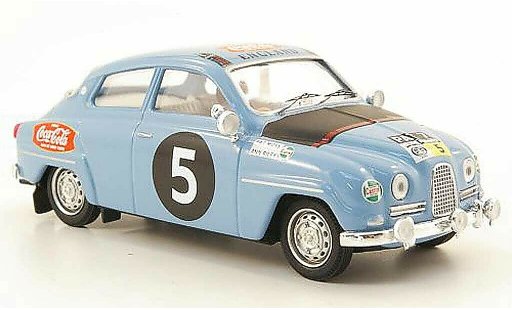Saab 96 Safari Rally 1/43 Trofeu No.5 Coca-Cola 12 P.Moss / A.Riley miniature