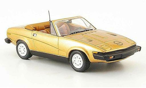 Triumph TR7 DHC 1/43 Trofeu Drophead gold miniature