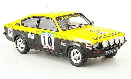 Opel Kadett GT 1/43 Trofeu e meqepe vainqueur rallye portugal 1977 miniature