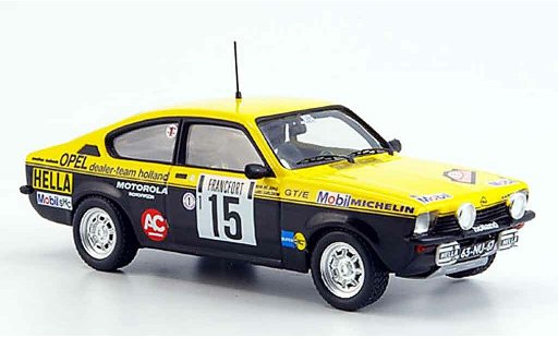 Opel Kadett GT 1/43 Trofeu e carlsson rallye monte carlo 1977 miniature