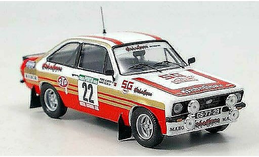 Ford Escort Berlina 1/43 Trofeu MKII Silva Rally Portugal 1981 miniature