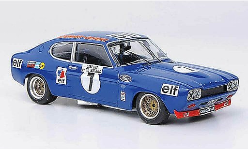 Ford Capri RS 2600 1/43 Trofeu MKI No.7 J.Stewart / F.Cevert 6h Paul Ricard 1972 miniature