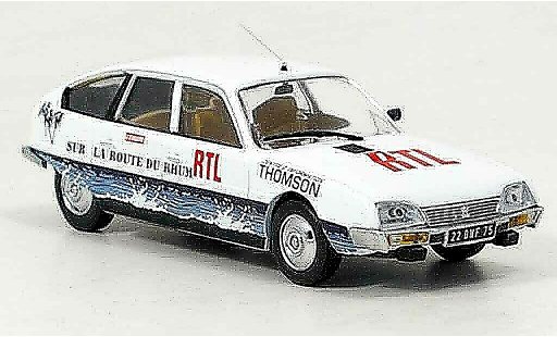 Citroen CX course 1/43 IXO rtl route du ruhm miniature