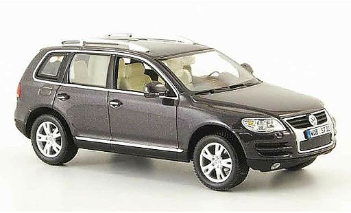 Volkswagen Touareg Base 1/43 Minichamps anthracite miniature
