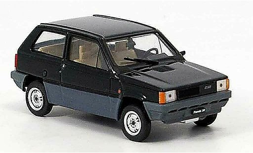 Fiat Panda 30 1/43 Brumm noire 1980 miniature