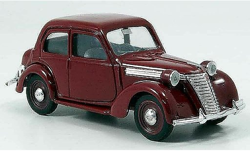 Fiat 1100 E 1/43 Brumm rouge miniature