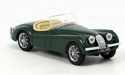 Jaguar XK 120 1/43 Brumm spider verte ouvert 1948 miniature