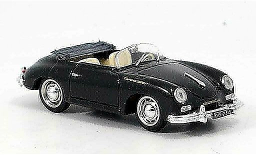 Porsche 356 1952 1/43 Brumm A Speedster noire miniature