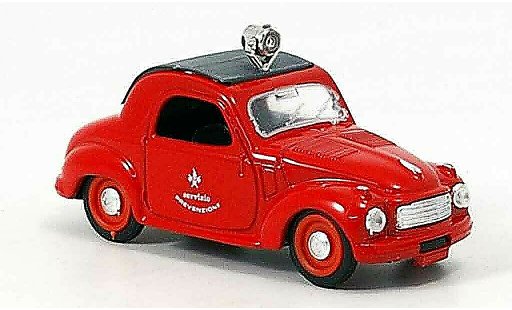 Fiat 500 C 1/43 Brumm pompier Italien 1949 miniature
