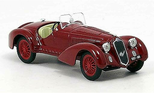 Alfa Romeo 8C 2900 b mm roadster 1/43 Brumm rouge 1938 miniature