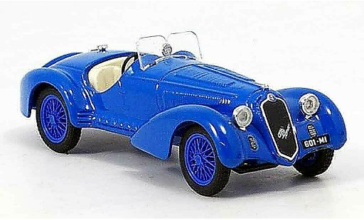 Alfa Romeo 8C 2900 b mm roadster 1/43 Brumm bleu 1938 miniature