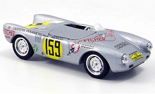 Porsche 550 1953 1/43 Brumm Spyder No.159 Carrera Mexico miniature