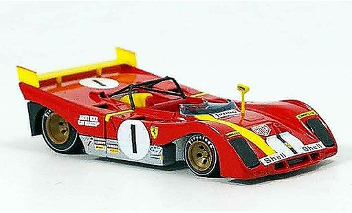 Ferrari 312 PB 1/43 Brumm no.1 ickx 1000km monza 1972 miniature