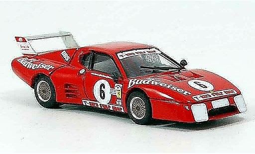 Ferrari 512 BB 1/43 Brumm no.6 wollek daytona 1982 miniature