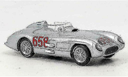 Mercedes 300 Base 1/43 Brumm No.658 Fangio Mille Miglila 1955 miniature