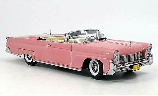 Lincoln Continental 1958 1/18 Sun Star Mark III rose miniature